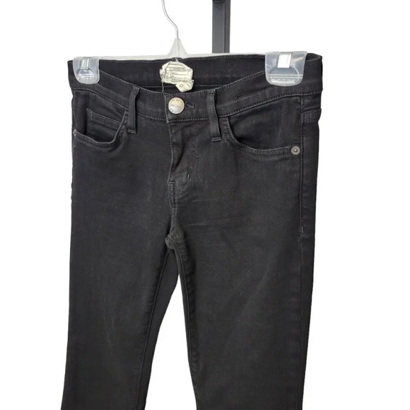 Current/Elliott The Low Bell 1970's / Y2K Style Black Jeans - Picture 4 of 9